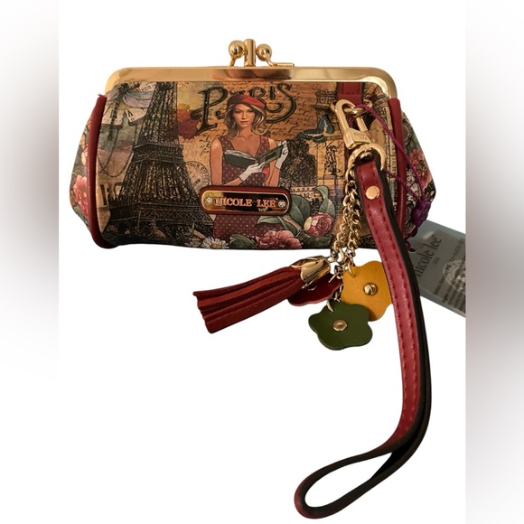 Nicole Lee Artistic Parisian Clutch with Charm - Picture 4 of 9